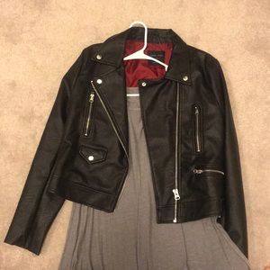 Love Tree Pleather Jacket